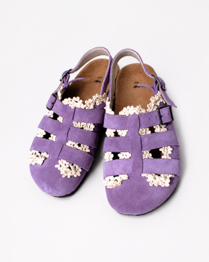 Flowers clogs